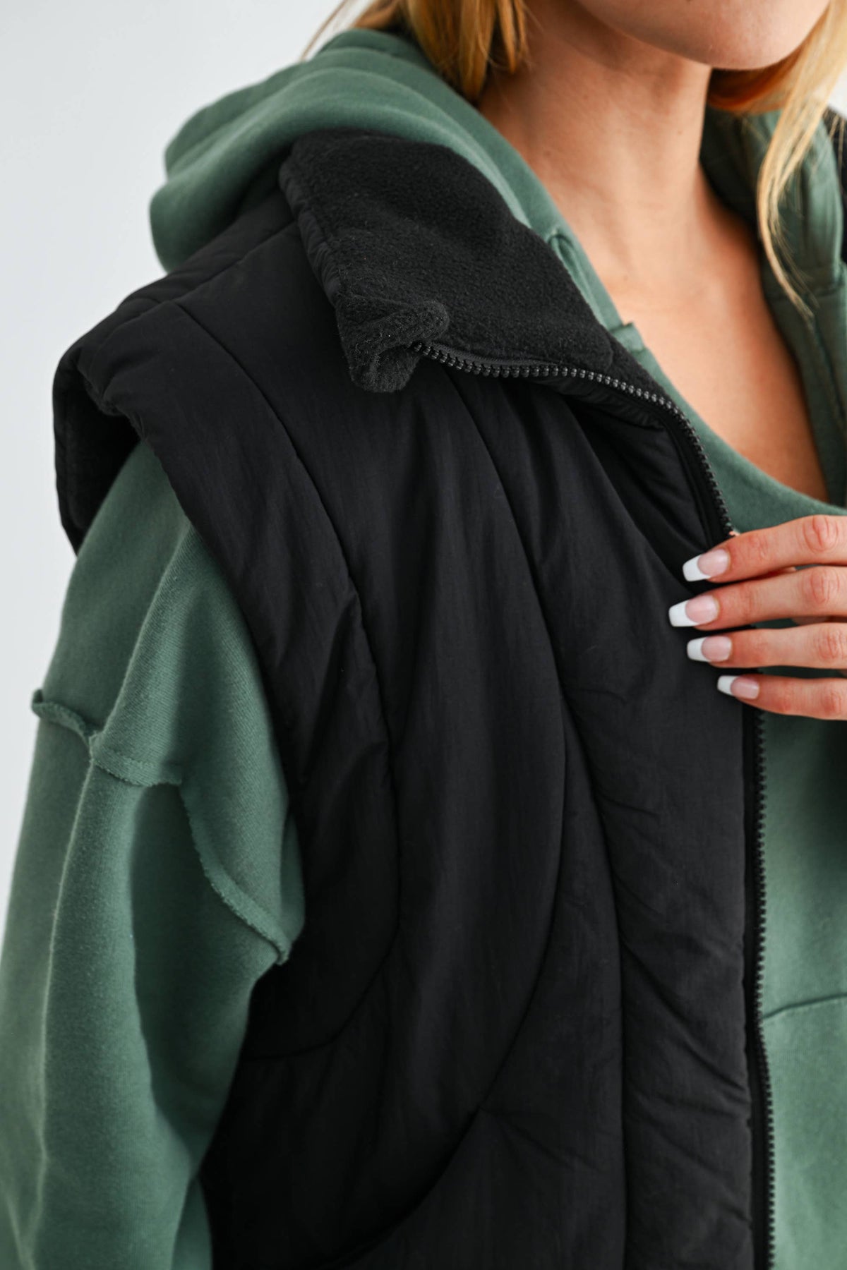 Summit Curve Longline Puffer Vest
