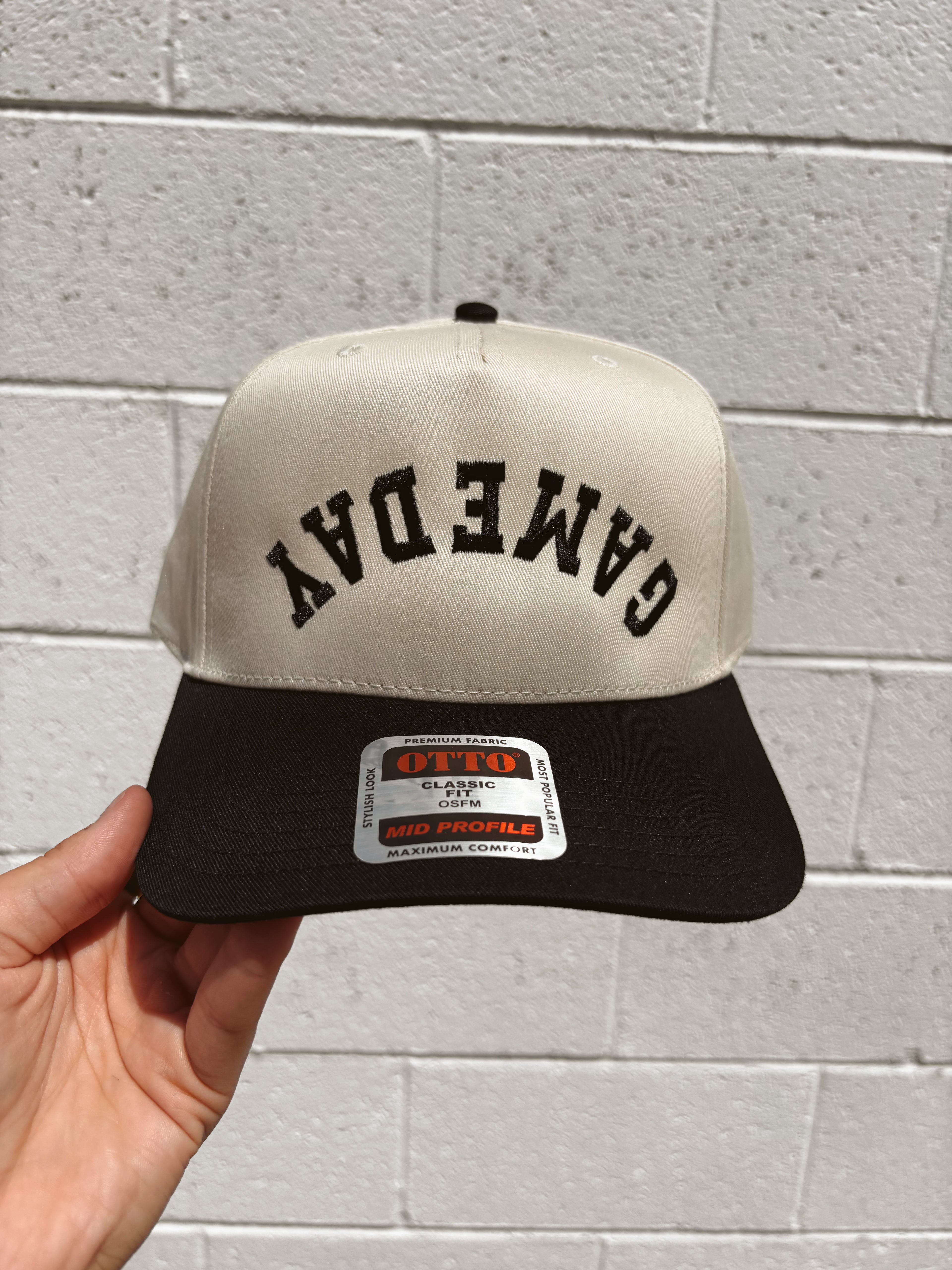 Upside Down Gameday Embroidered Hat