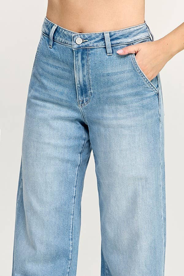 SUPER SOFT TOUCH HIGH RISE COMFORT PALAZZO JEANS