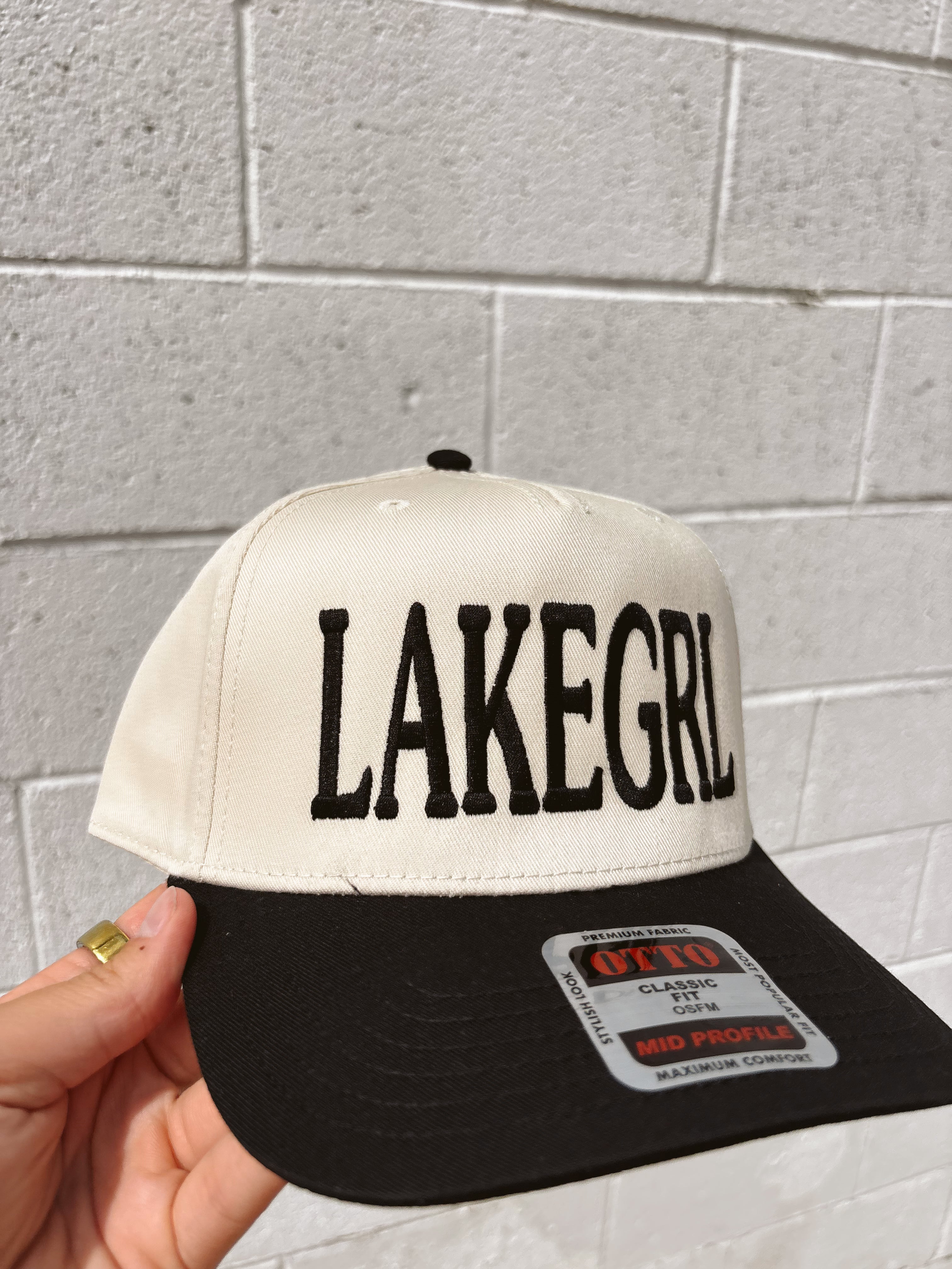 LAKEGRL Embroidered Hat