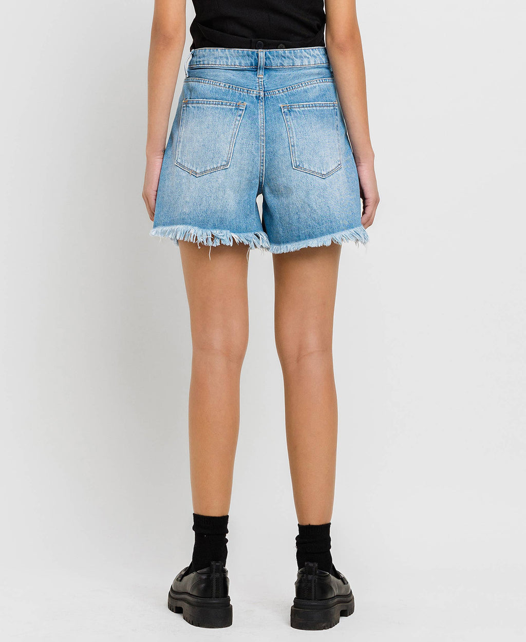 SUPER HIGH RISE PLEATS SHORTS
