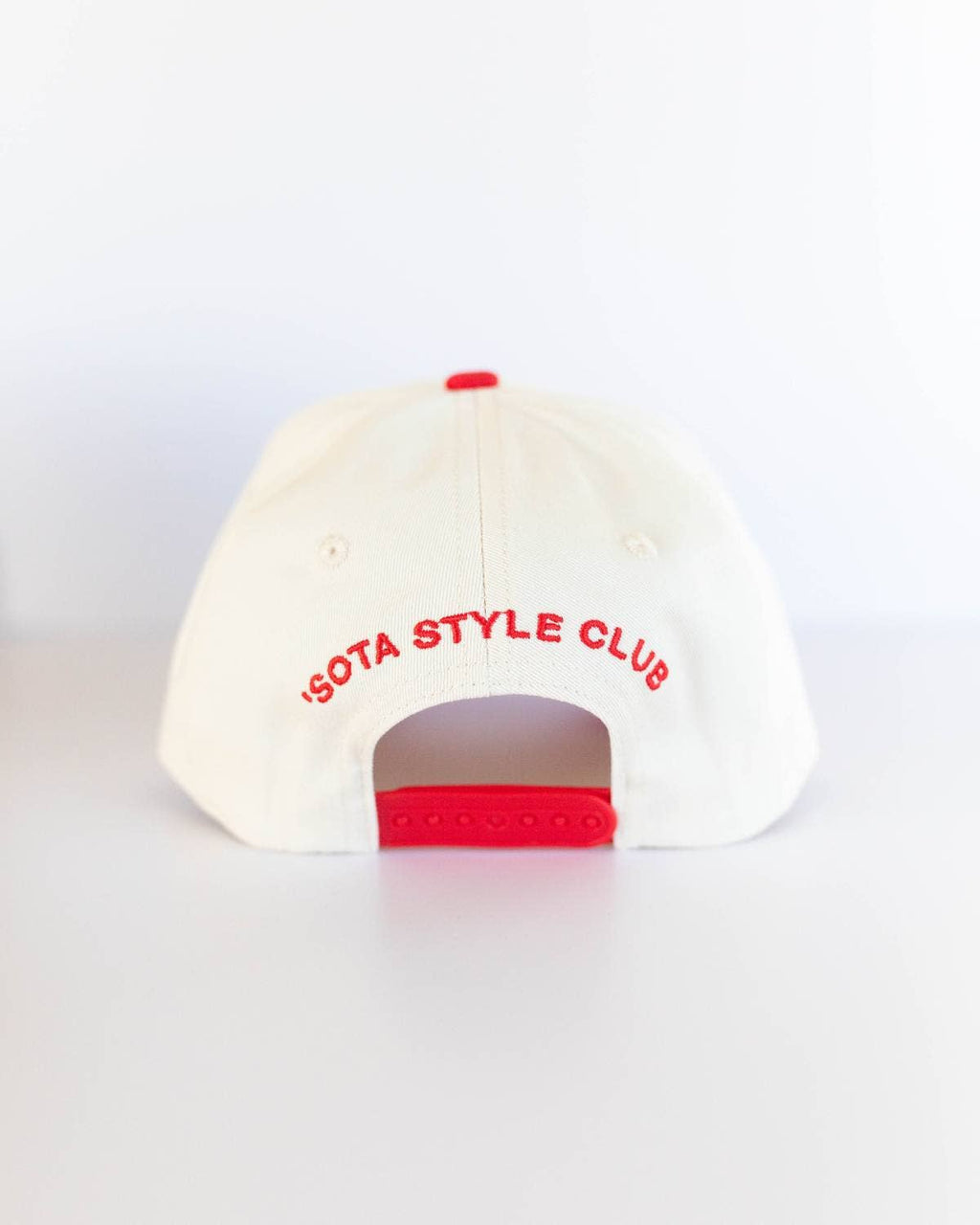 Women's This is My Fair Hat - Red & Cream