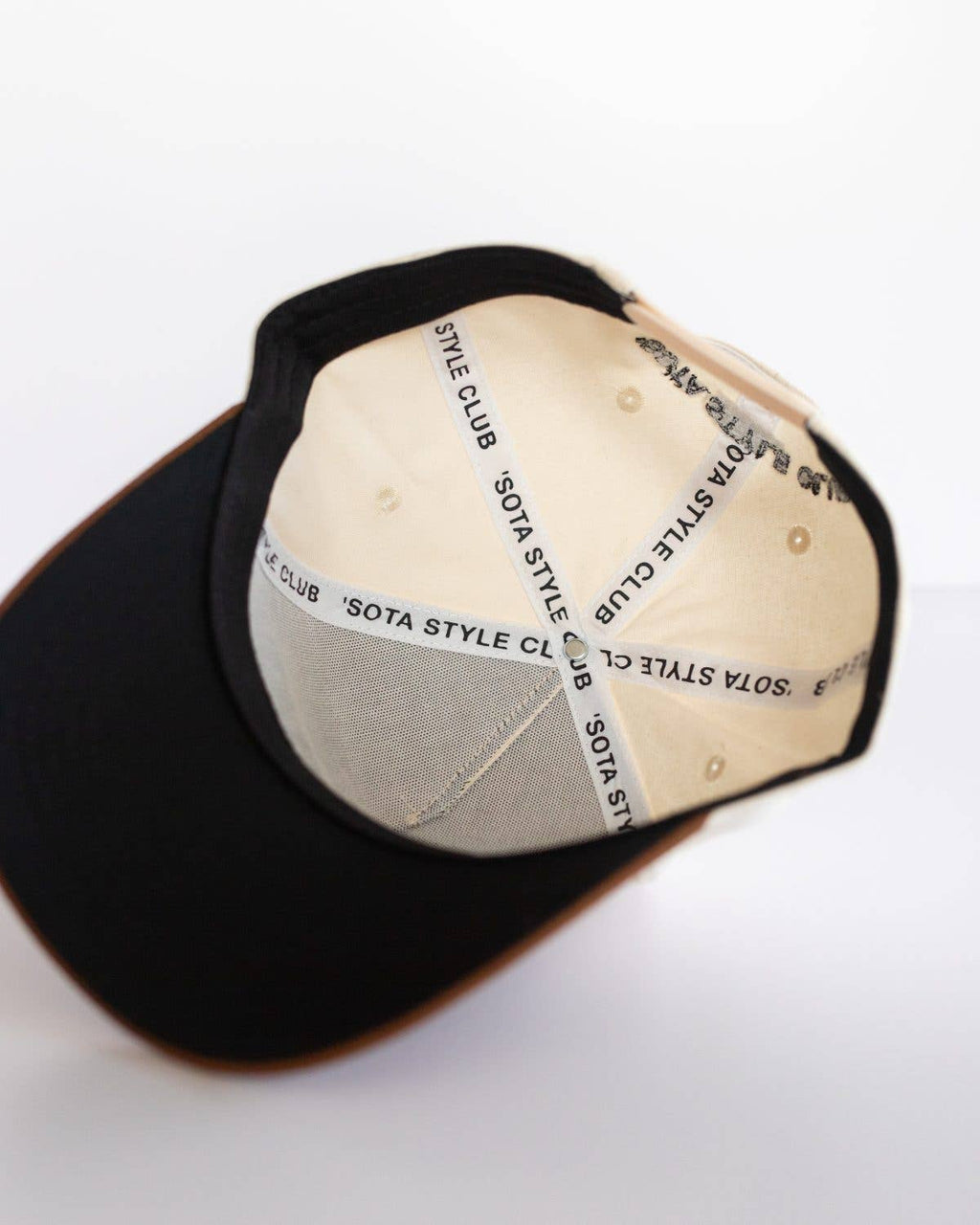 Cabin Hat - Midwest Trucker Hat Brown, Black, & Cream