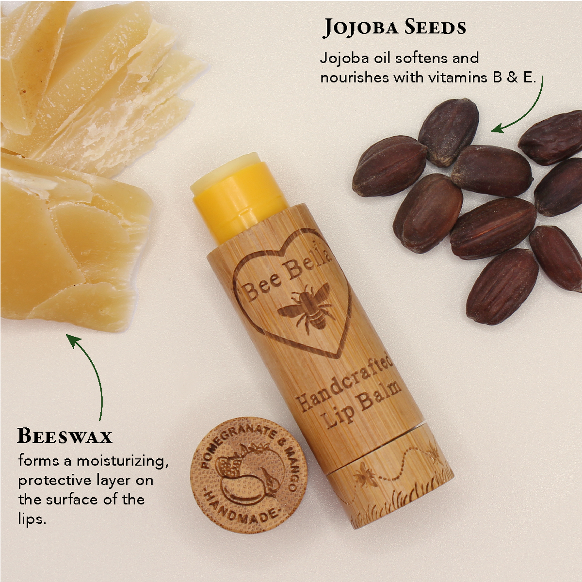 Pomegranate & Mango Lip Balm | 12-Pack