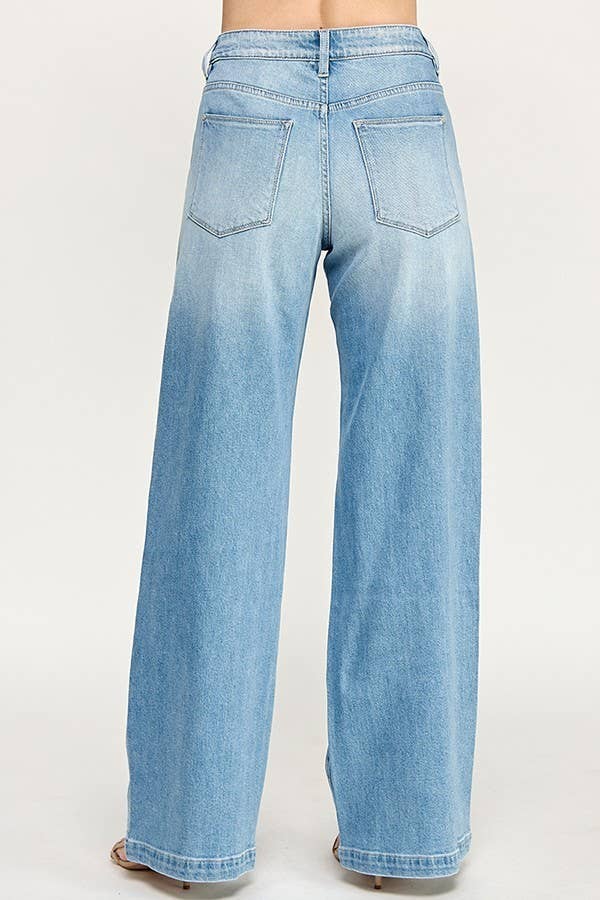 SUPER SOFT TOUCH HIGH RISE COMFORT PALAZZO JEANS