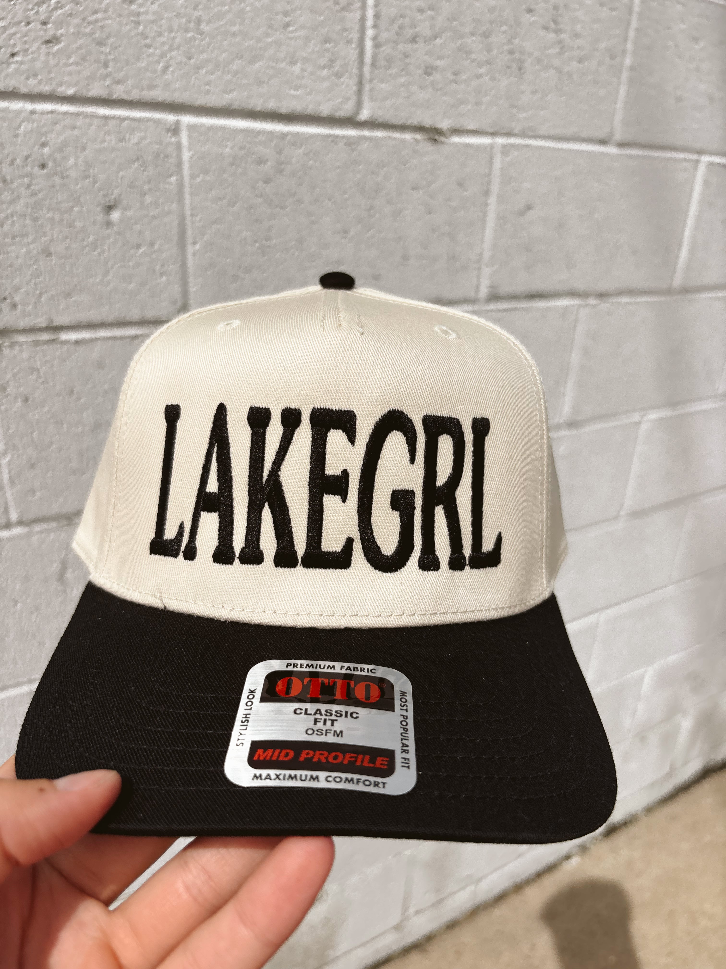 LAKEGRL Embroidered Hat