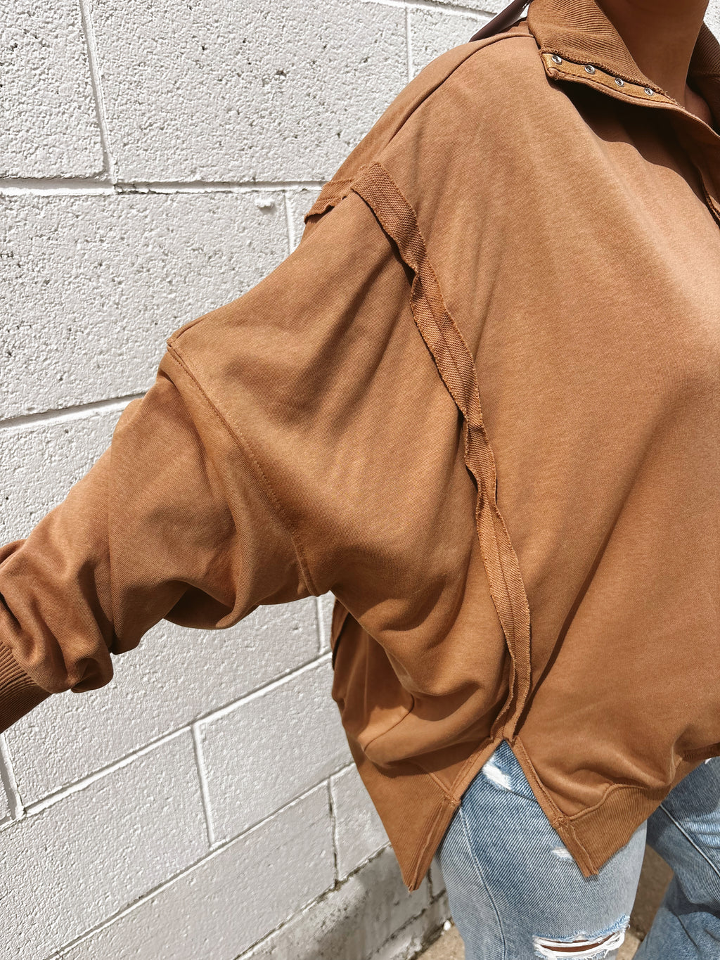 Tamika Henley Sweatshirt