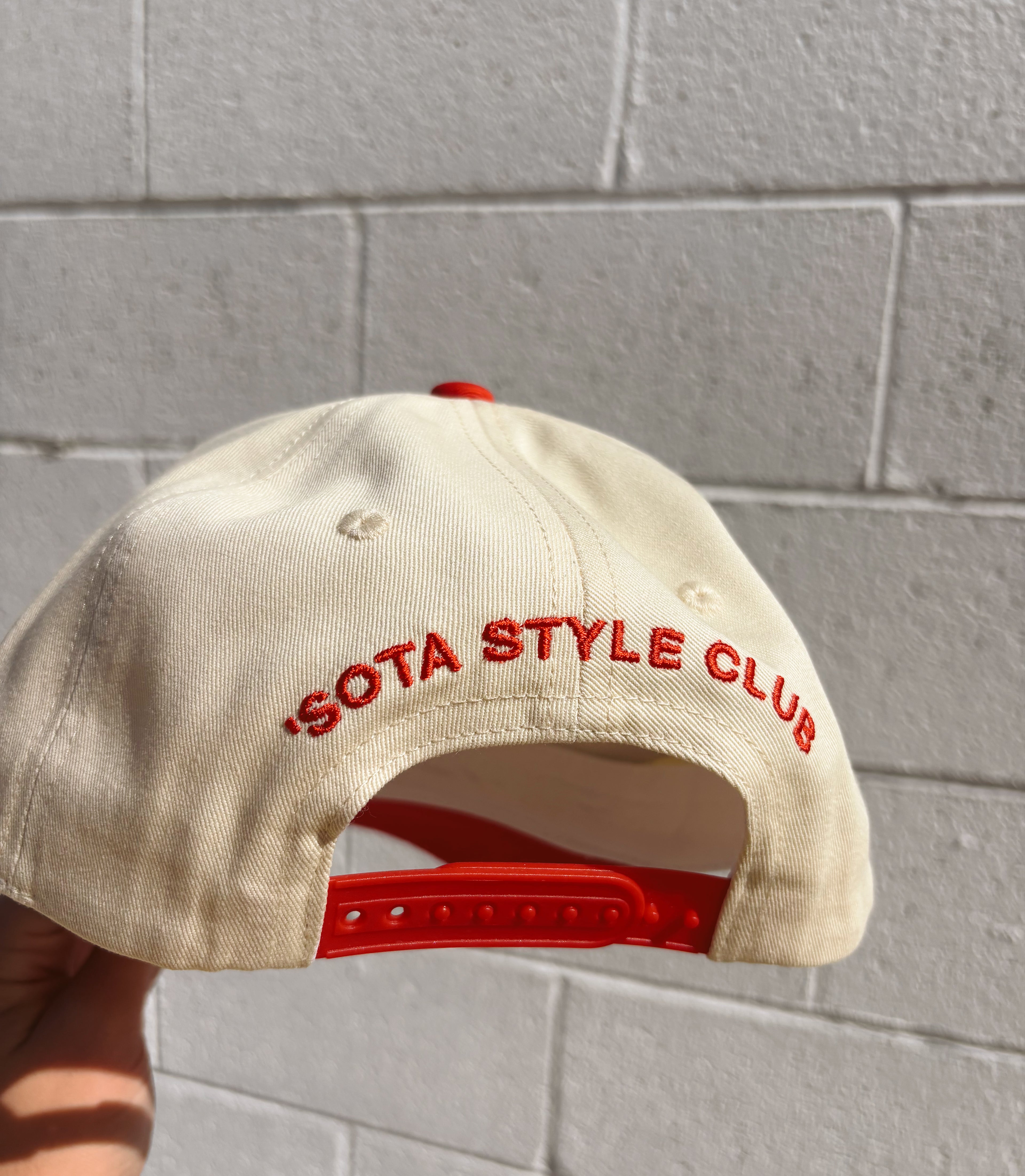 Women's This is My Fair Hat - Red & Cream