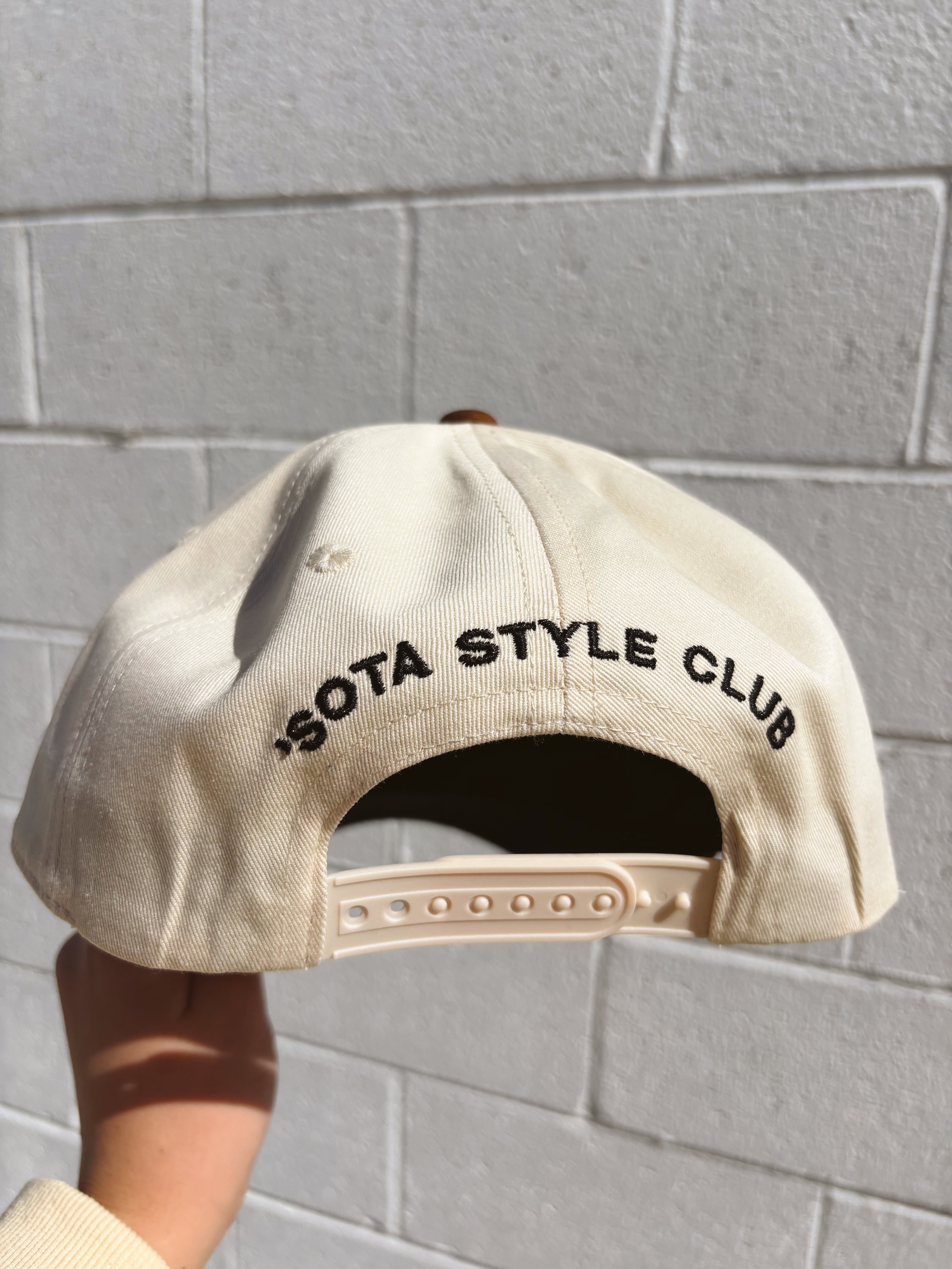 Cabin Hat - Midwest Trucker Hat Brown, Black, & Cream