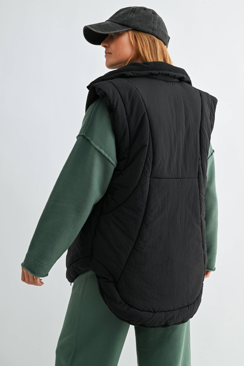 Summit Curve Longline Puffer Vest