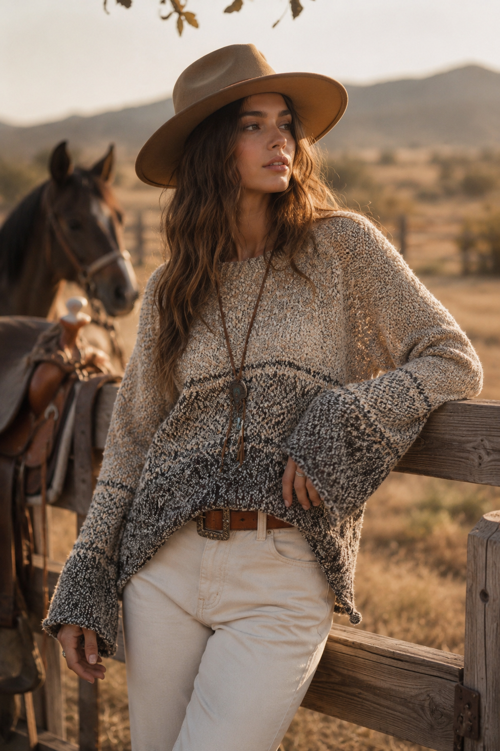 Fraya Ombre Sweater
